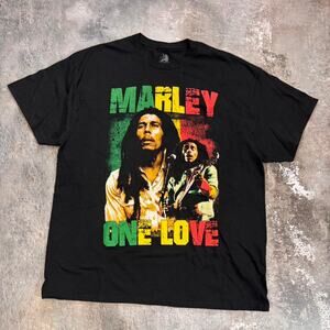 Bob Marley One Love T Shirt. Reggae Zion Size Medium